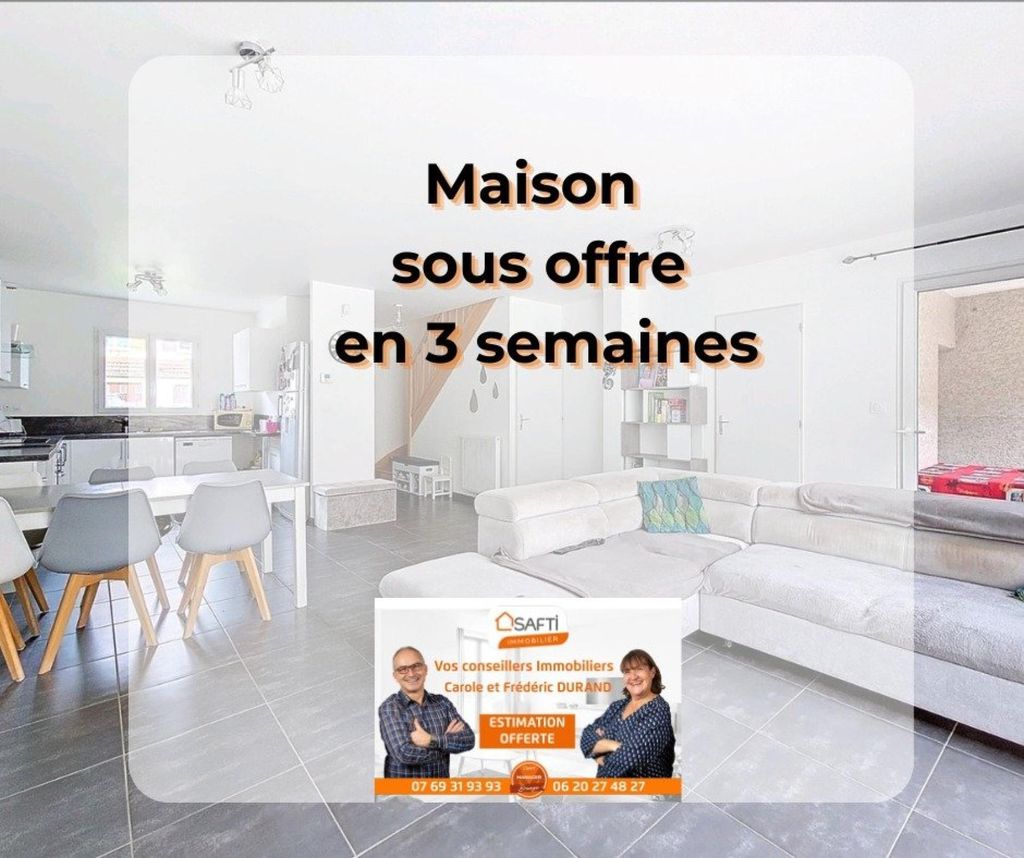 Achat maison à vendre 3 chambres 85 m² - La Verpillière