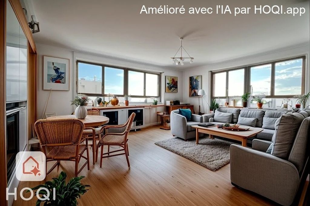 Achat appartement à vendre 4 pièces 90 m² - Paris 19ème arrondissement