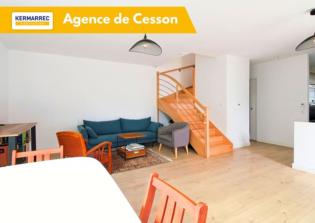 Achat maison à vendre 3 chambres 84 m² - Cesson-Sévigné