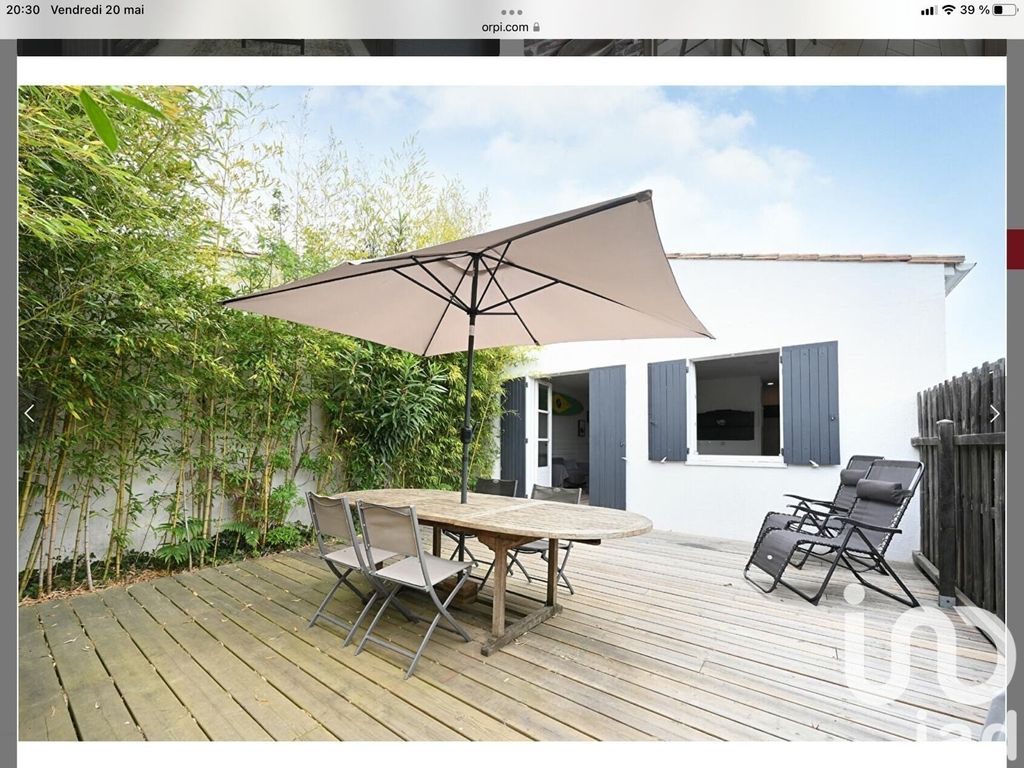 Achat maison à vendre 3 chambres 66 m² - Rivedoux-Plage