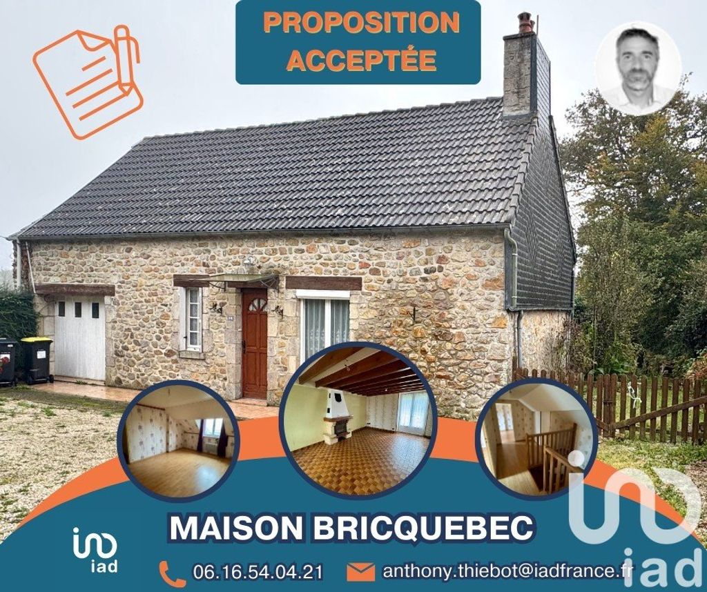 Achat maison à vendre 3 chambres 82 m² - Bricquebec-en-Cotentin