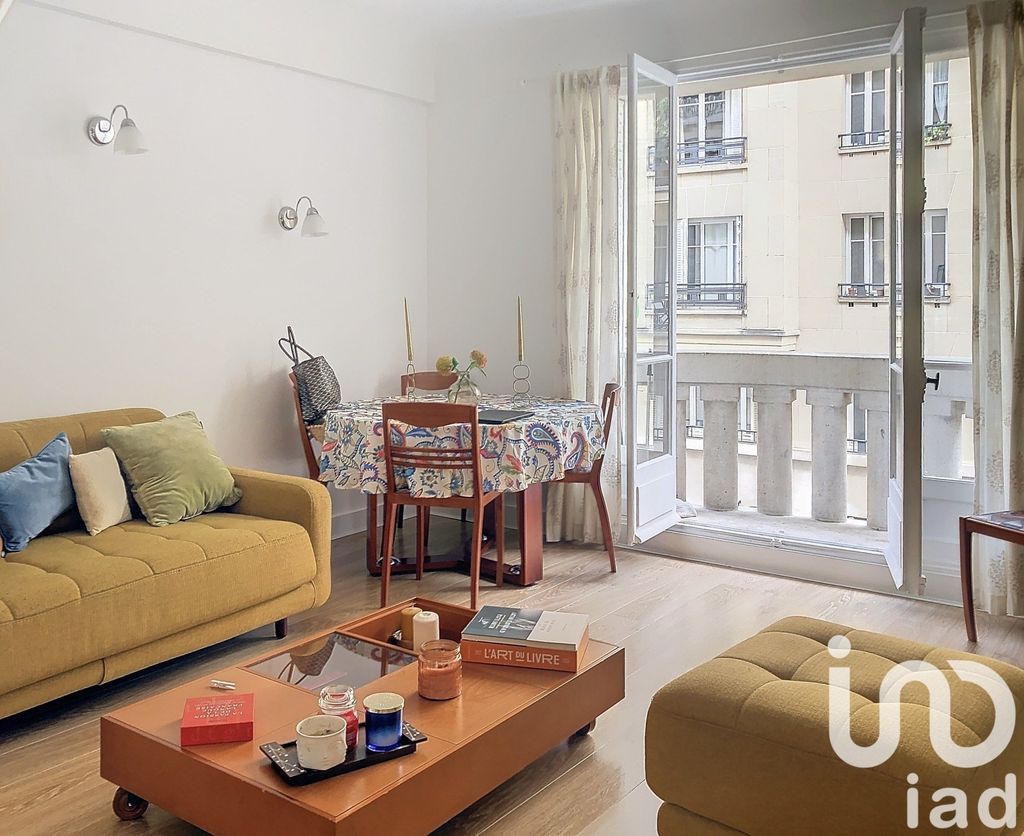 Achat appartement à vendre 2 pièces 40 m² - Paris 16ème arrondissement