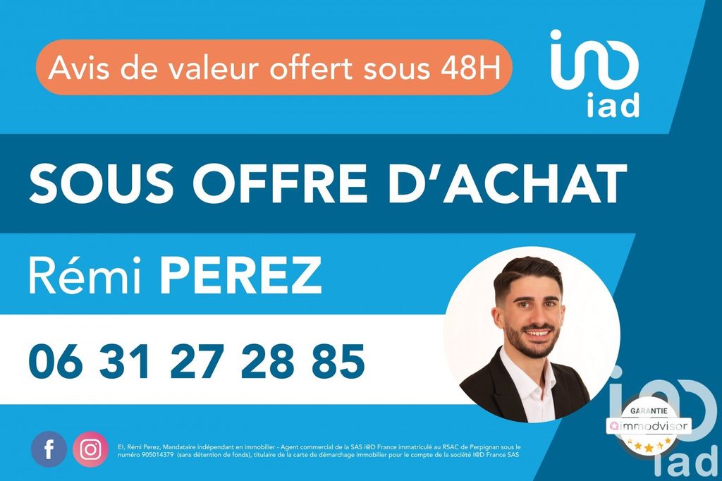 Achat appartement à vendre 3 pièces 53 m² - Perpignan