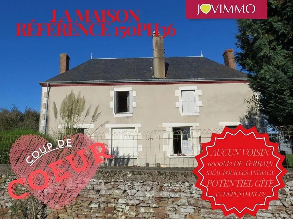 Achat maison à vendre 4 chambres 86 m² - Pouligny-Notre-Dame