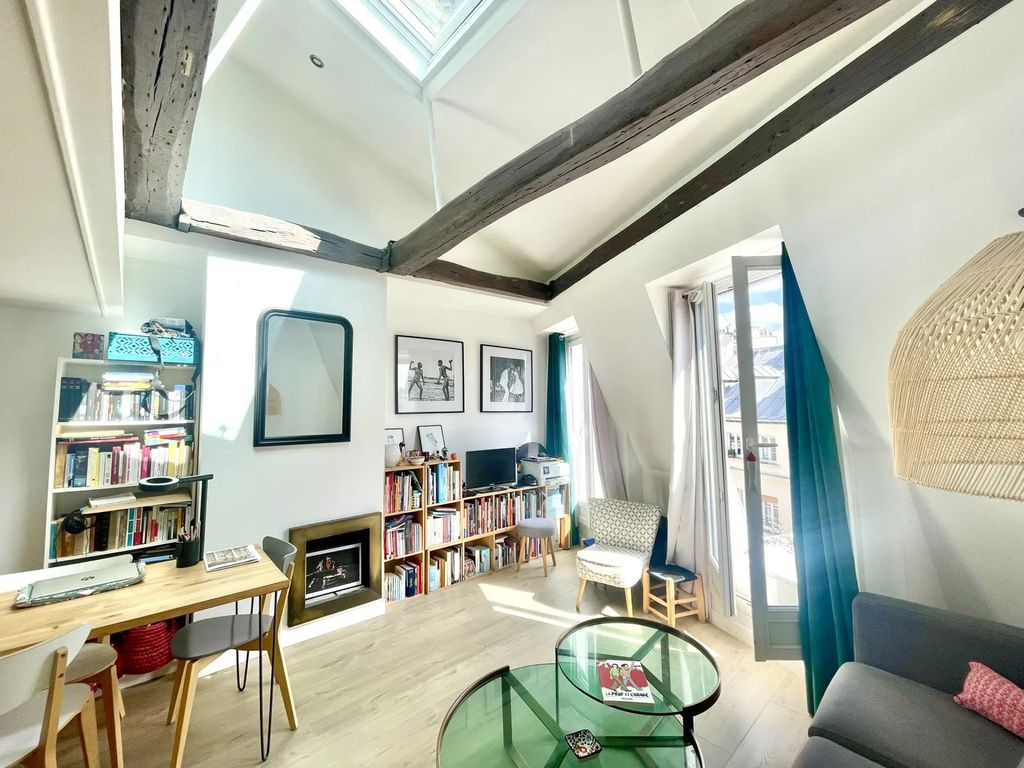 Achat duplex à vendre 2 pièces 40 m² - Paris 10ème arrondissement