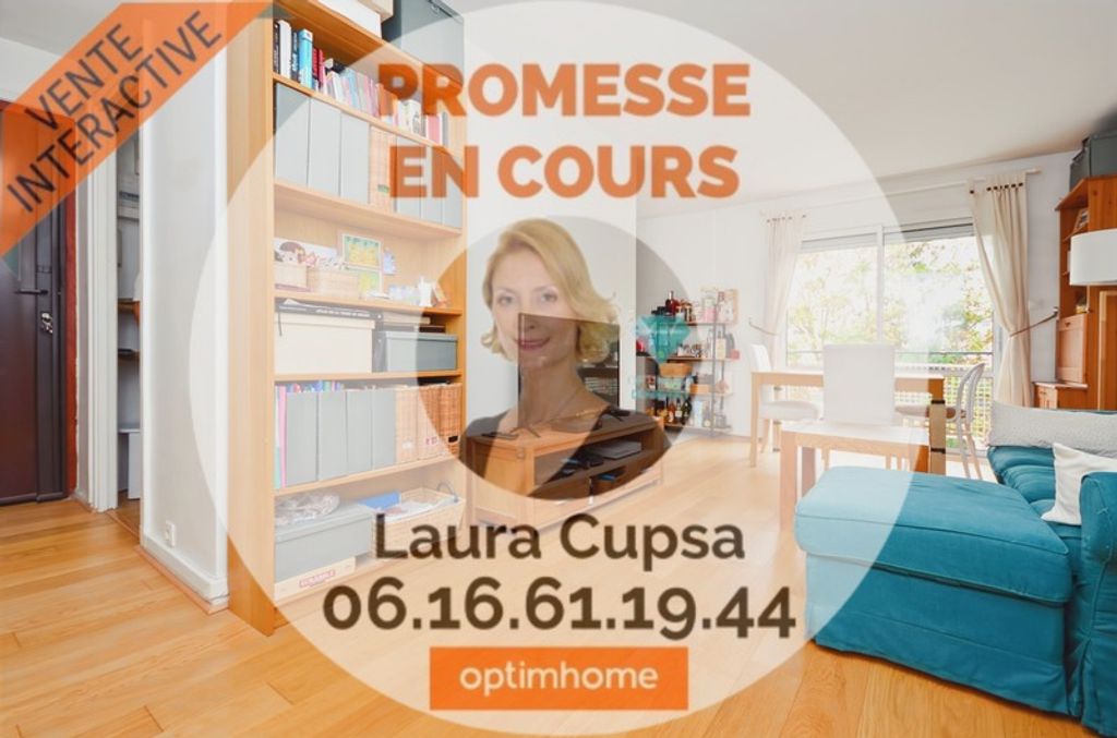 Achat appartement à vendre 3 pièces 50 m² - Sceaux