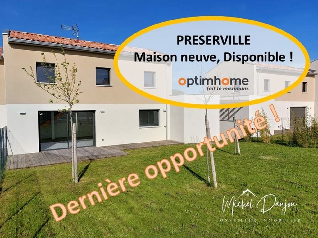 Achat maison à vendre 3 chambres 94 m² - Préserville