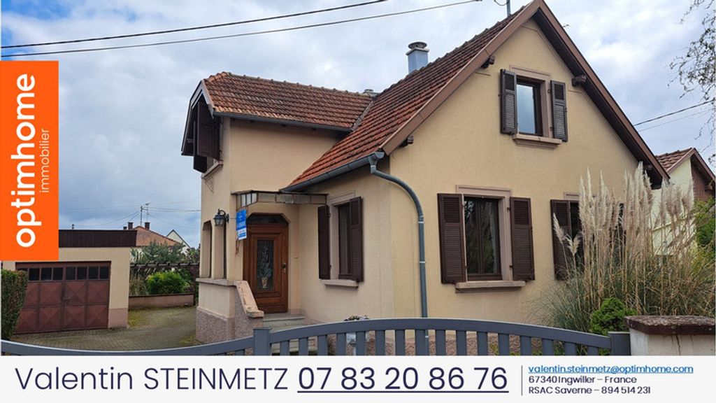 Achat maison à vendre 3 chambres 155 m² - Haguenau