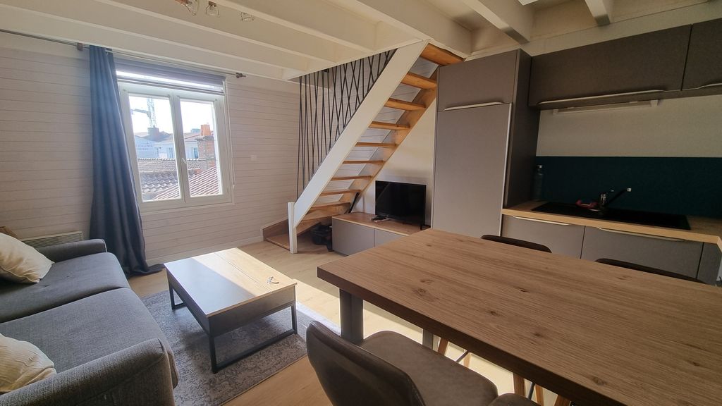 Achat duplex à vendre 1 pièce 28 m² - Saint-Hilaire-de-Riez