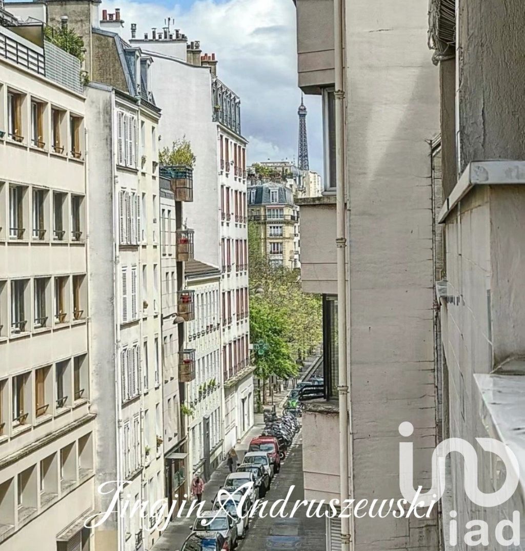 Achat studio à vendre 41 m² - Paris 16ème arrondissement