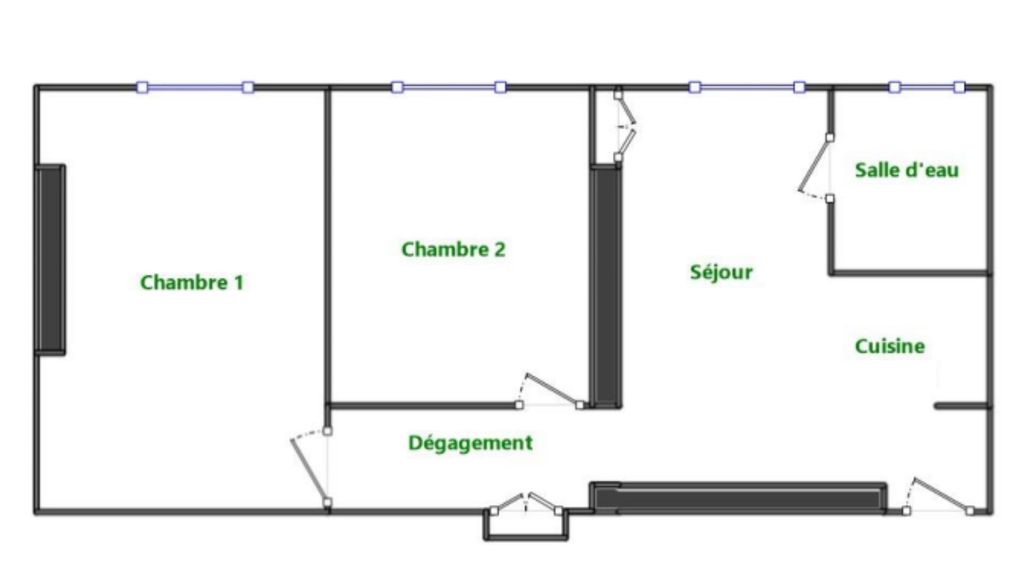 Achat appartement à vendre 3 pièces 40 m² - Paris 11ème arrondissement