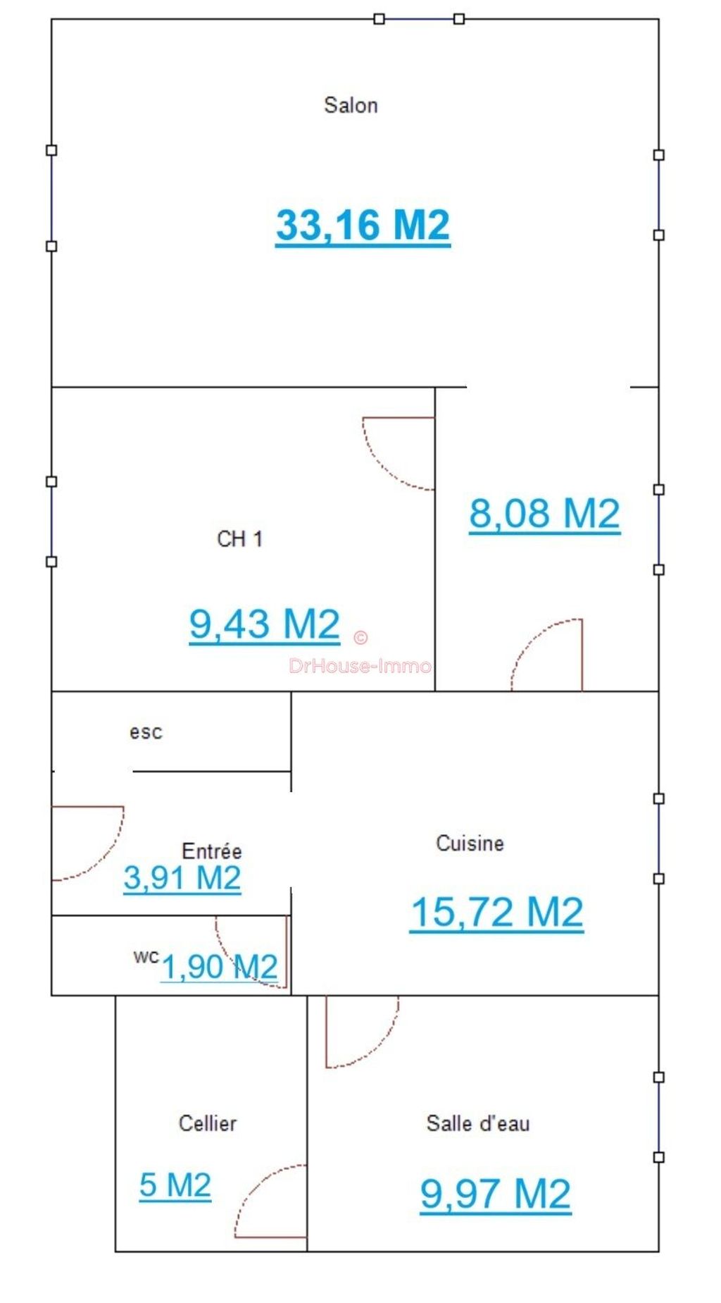 Achat maison 5 chambre(s) - Fontaine-la-Guyon