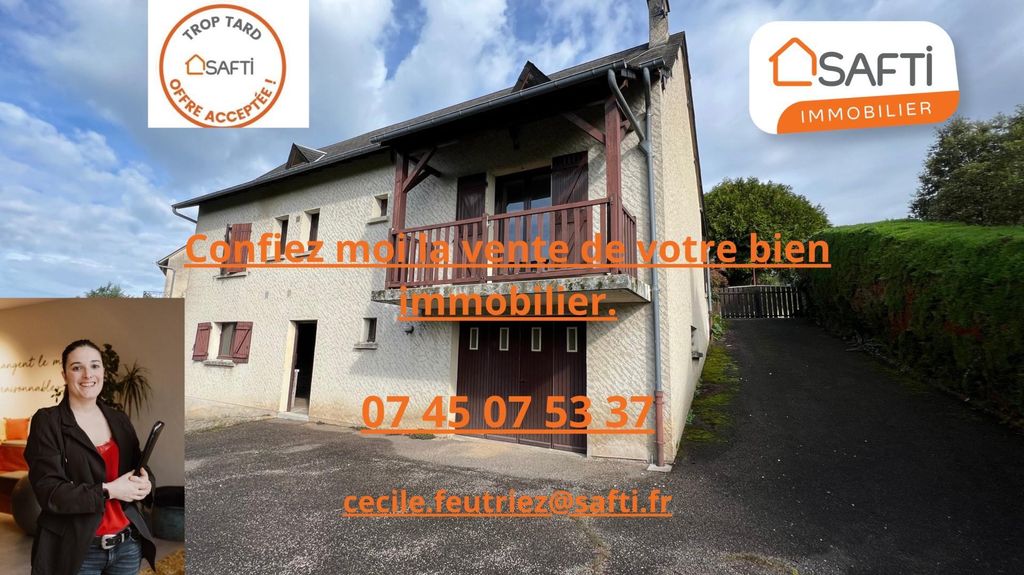 Achat maison à vendre 3 chambres 100 m² - Aubazines