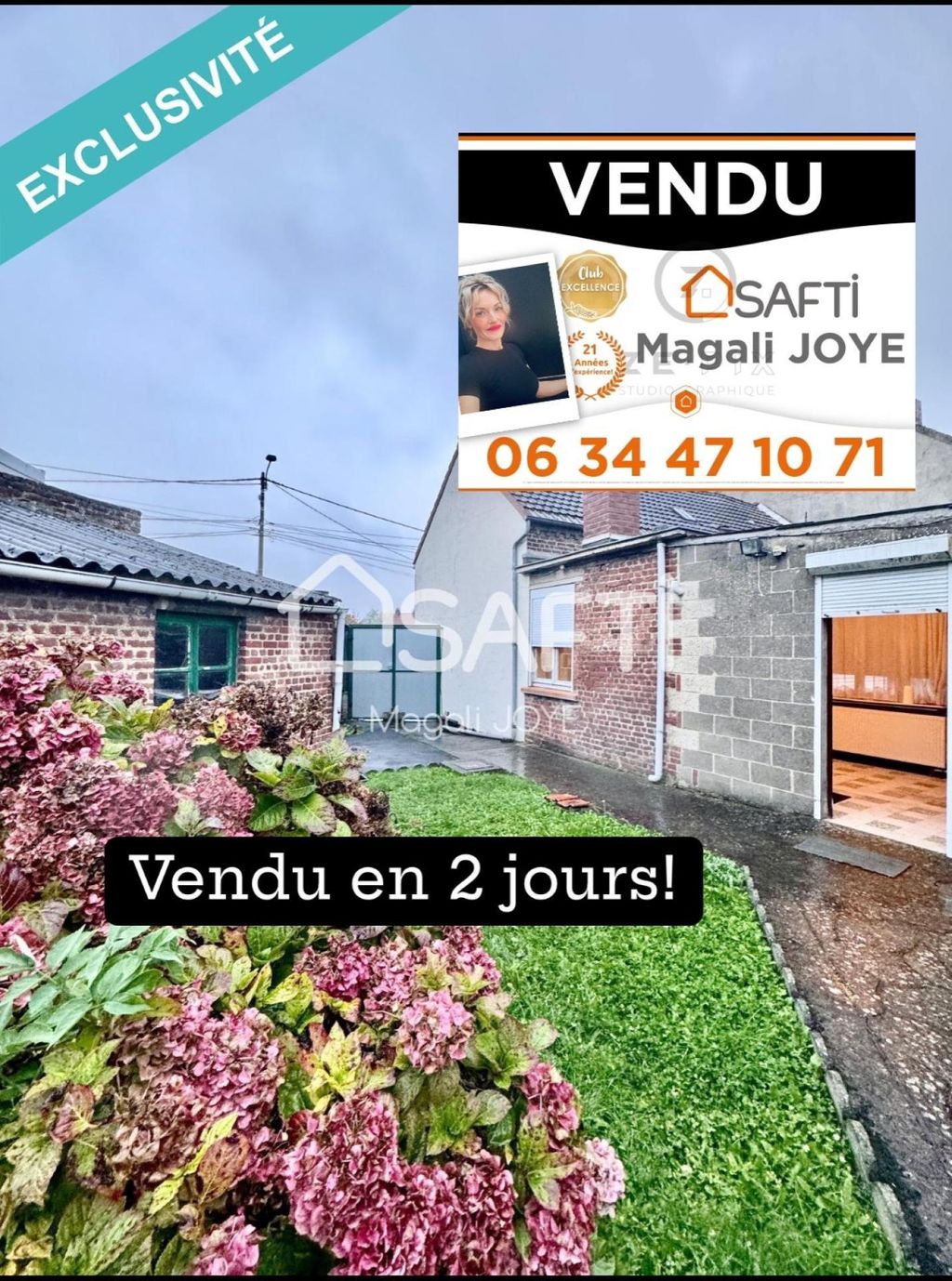 Achat maison à vendre 2 chambres 105 m² - Labourse