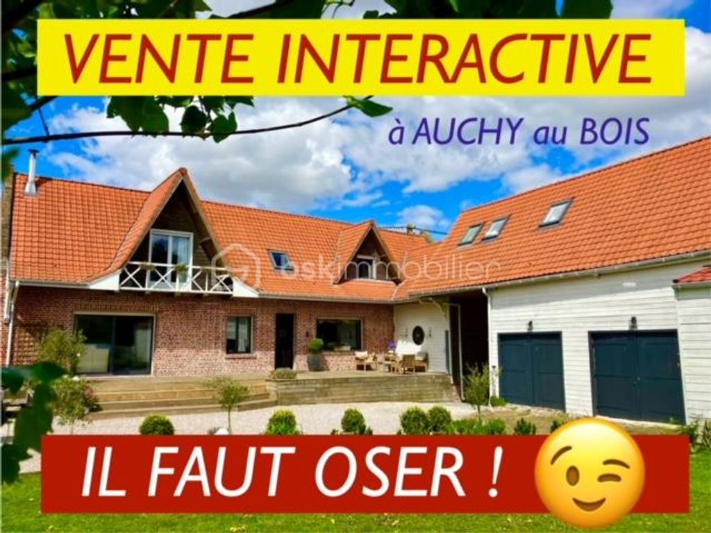 Achat maison à vendre 3 chambres 170 m² - Auchy-au-Bois