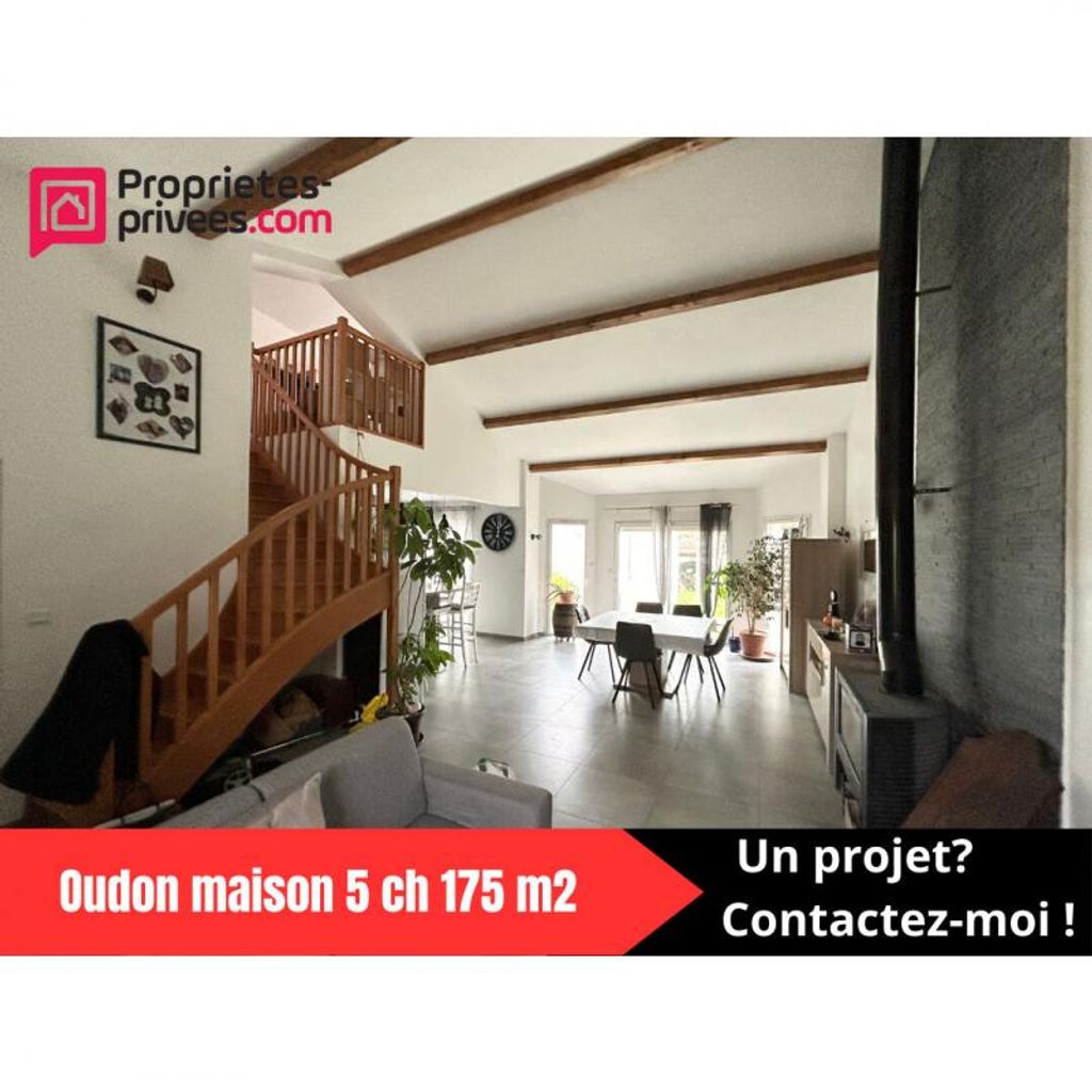 Achat maison à vendre 5 chambres 175 m² - Oudon