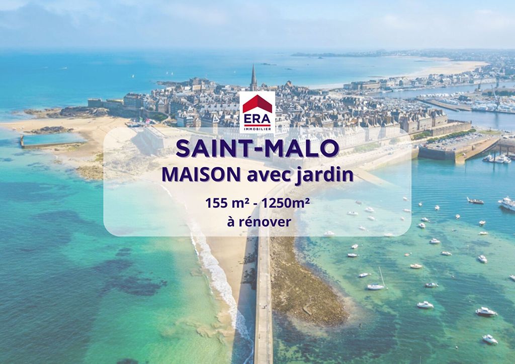 Achat maison à vendre 5 chambres 155 m² - Saint-Malo