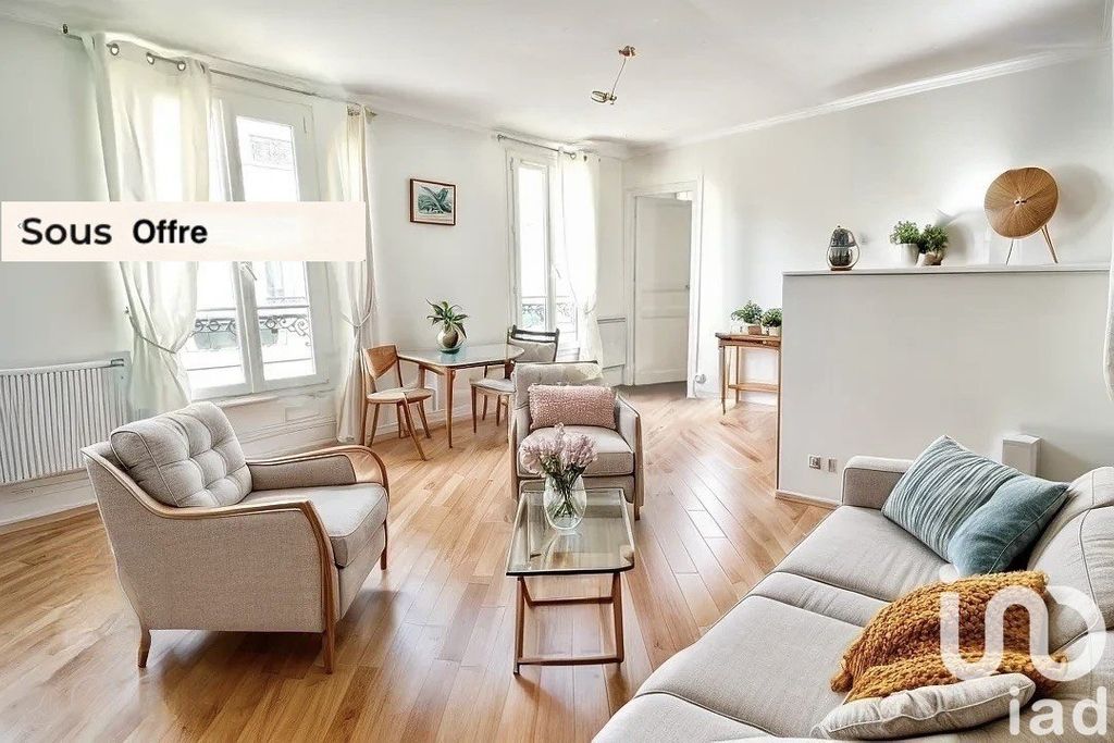 Achat appartement à vendre 3 pièces 55 m² - Paris 7ème arrondissement