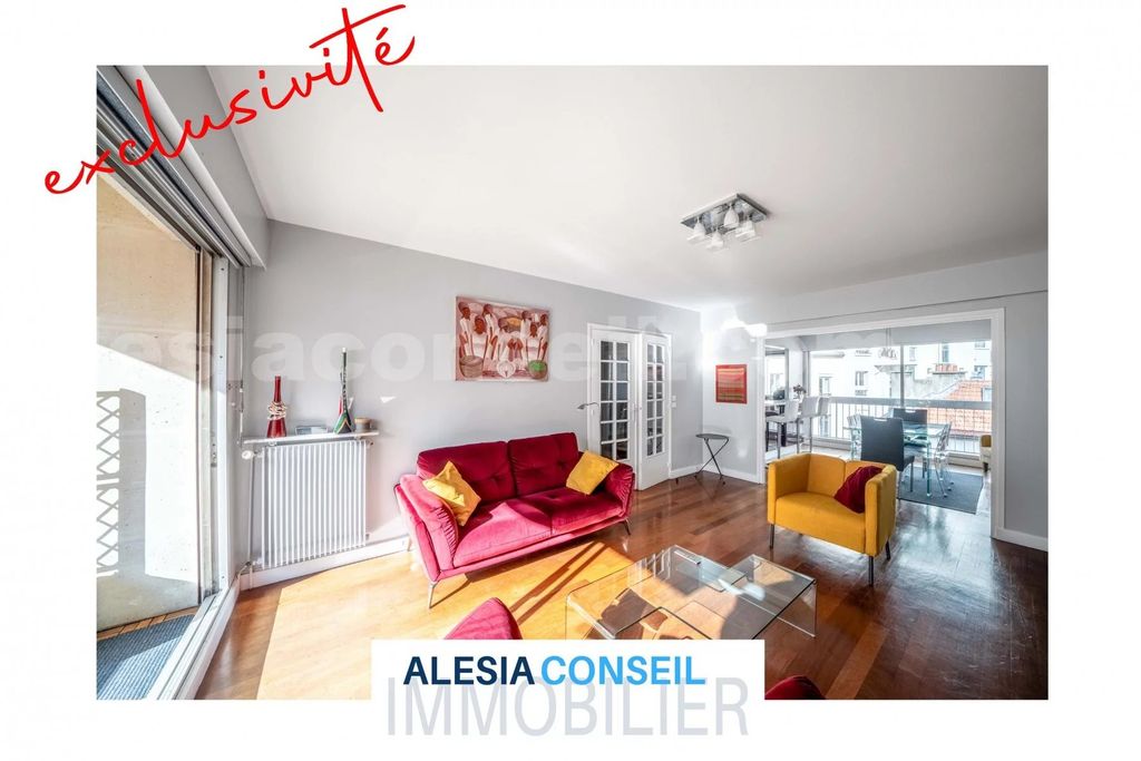 Achat appartement à vendre 5 pièces 105 m² - Paris 14ème arrondissement