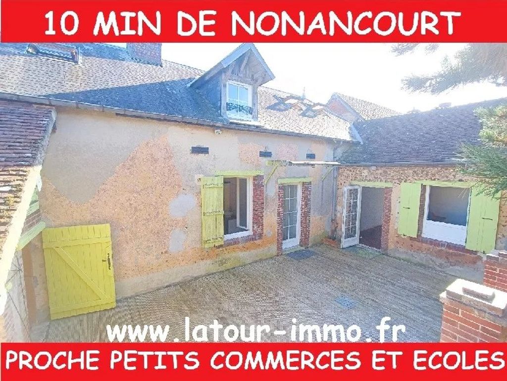 Achat maison à vendre 3 chambres 113 m² - Nonancourt