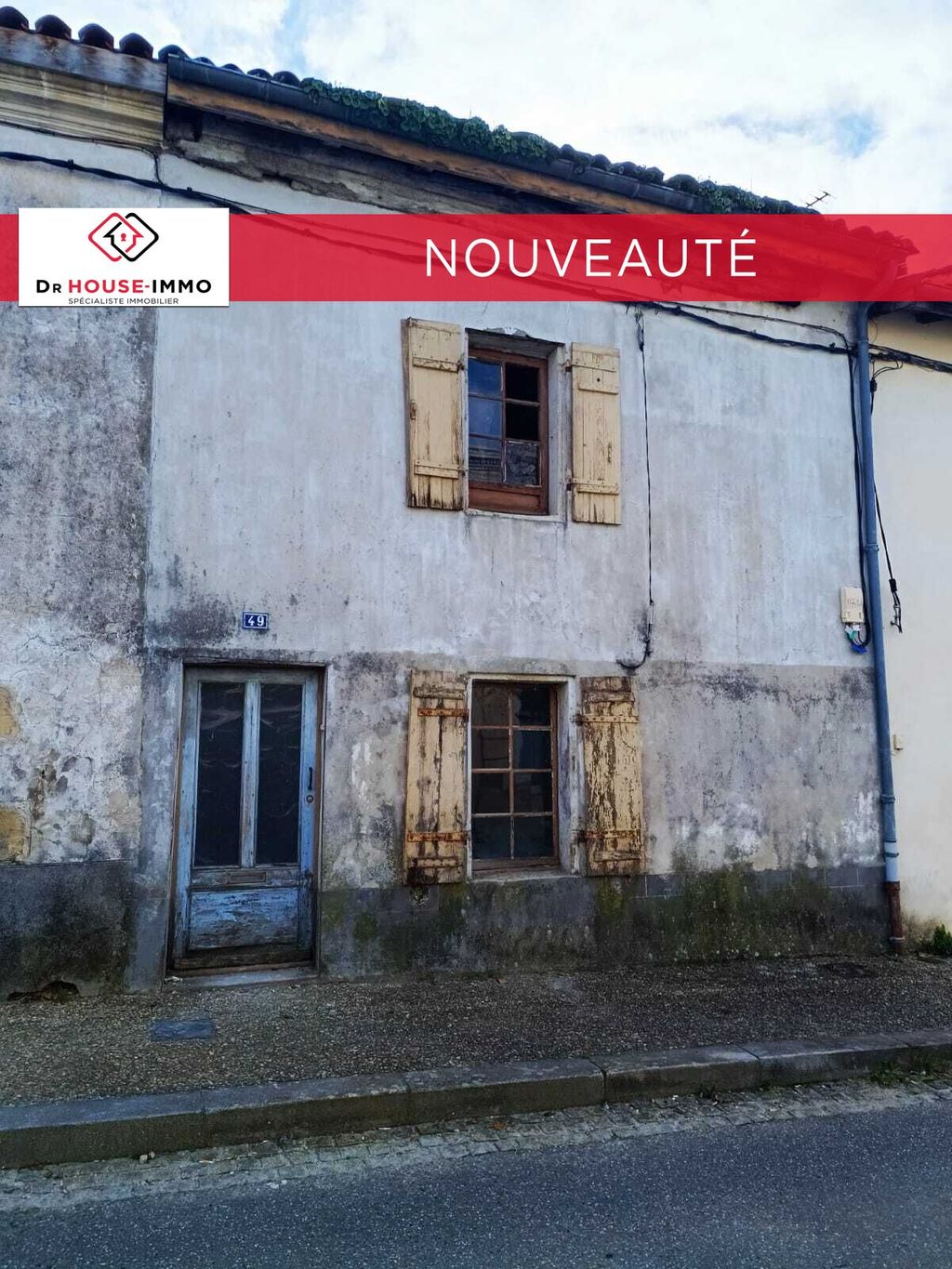 Achat maison à vendre 1 chambre 105 m² - Sauveterre-de-Guyenne