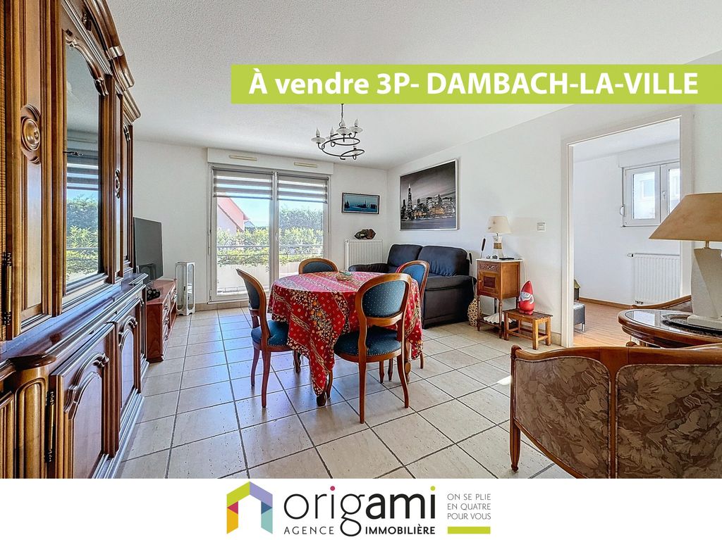 Achat appartement à vendre 3 pièces 70 m² - Dambach-la-Ville