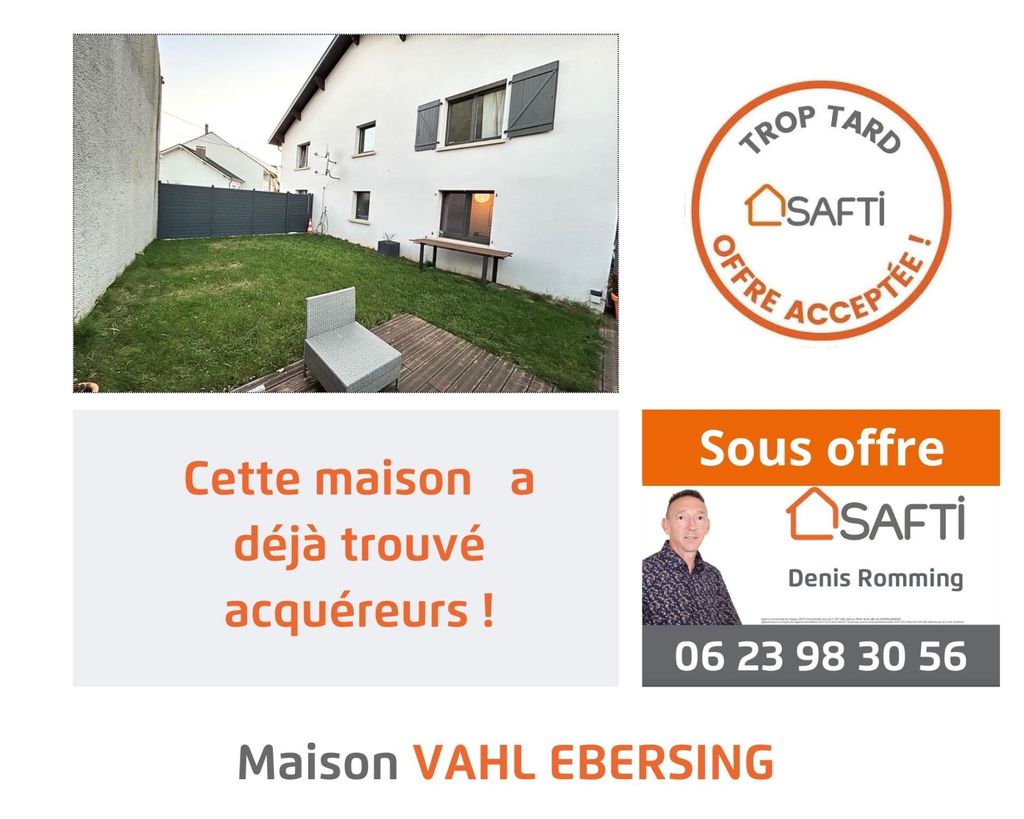 Achat maison à vendre 5 chambres 200 m² - Vahl-Ebersing