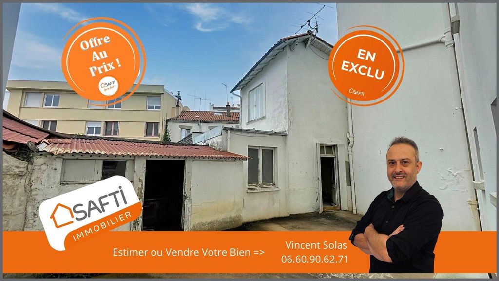 Achat maison à vendre 2 chambres 60 m² - La Roche-sur-Yon