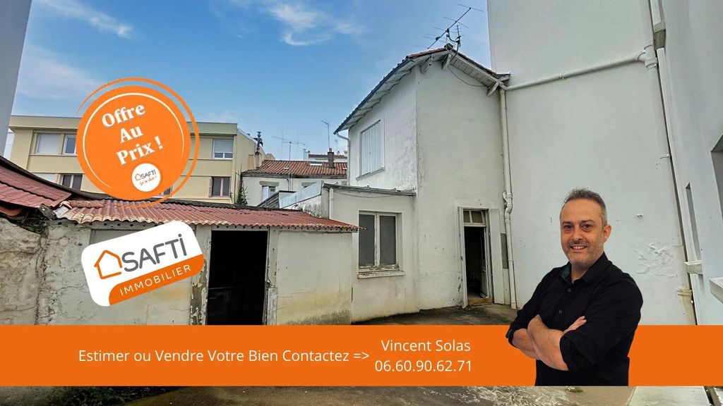 Achat maison à vendre 2 chambres 60 m² - La Roche-sur-Yon