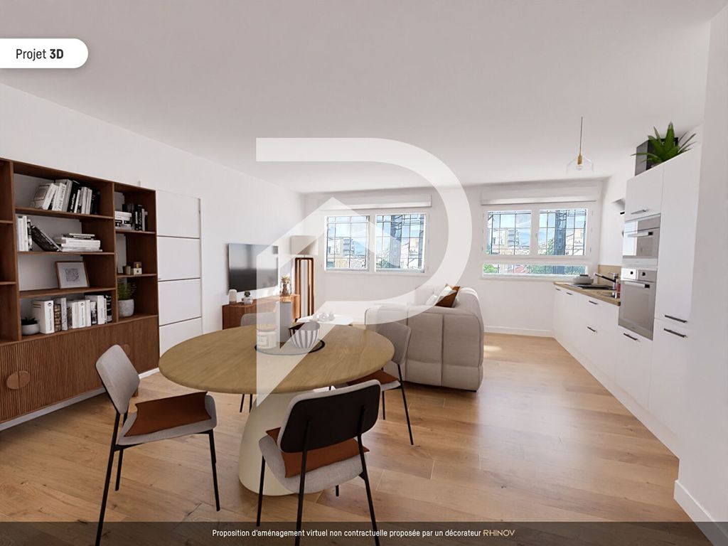 Achat appartement à vendre 4 pièces 77 m² - Paris 15ème arrondissement