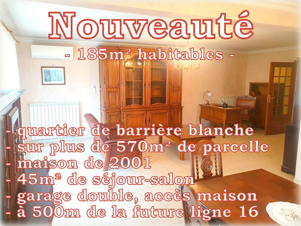 Achat maison à vendre 3 chambres 185 m² - Montfermeil