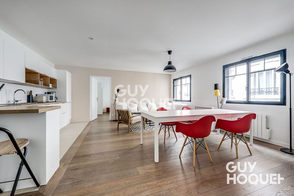 Achat appartement à vendre 2 pièces 52 m² - Paris 19ème arrondissement