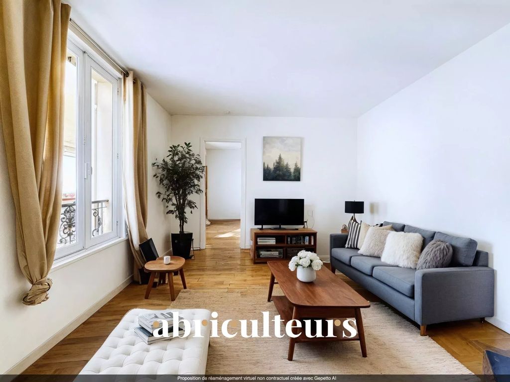 Achat appartement à vendre 2 pièces 45 m² - Boulogne-Billancourt