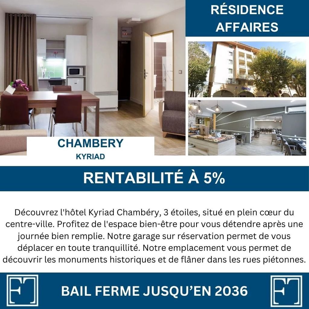 Achat studio à vendre 19 m² - Chambéry