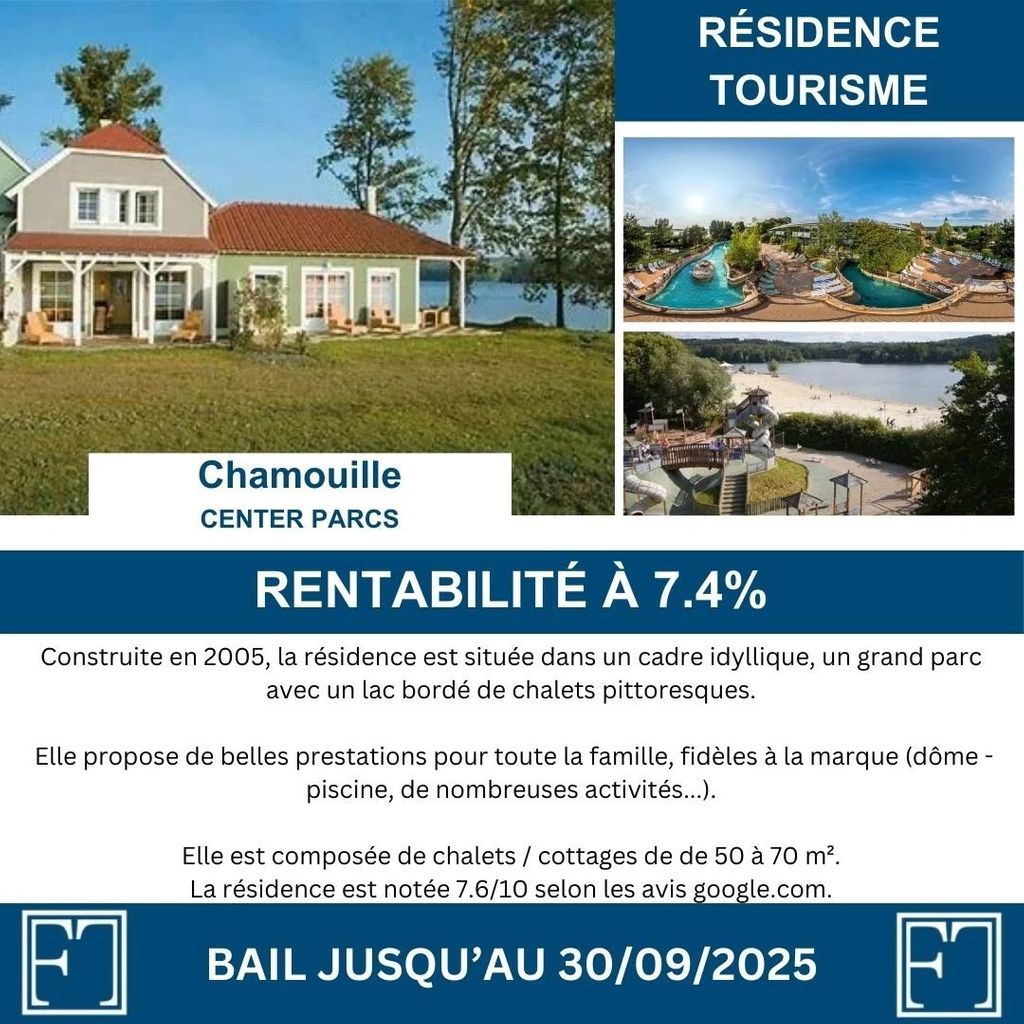 Achat appartement à vendre 3 pièces 52 m² - Chamouille