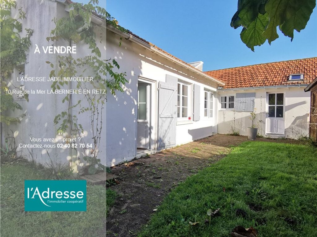 Achat maison à vendre 2 chambres 75 m² - La Bernerie-en-Retz