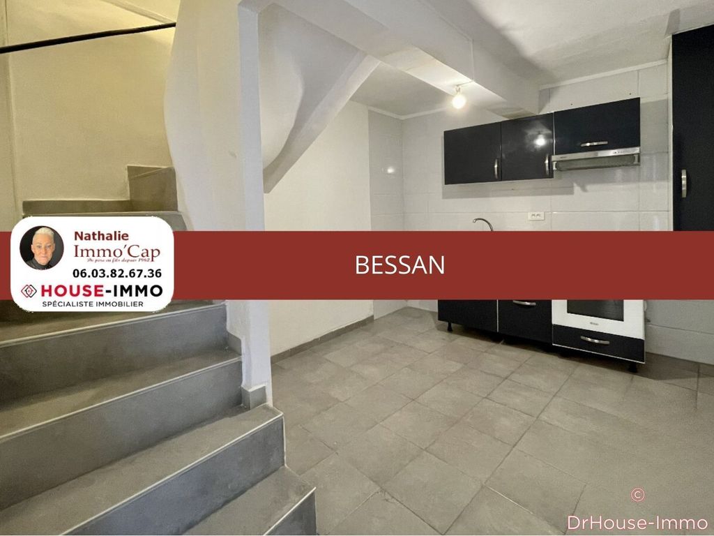 Achat maison à vendre 1 chambre 32 m² - Bessan