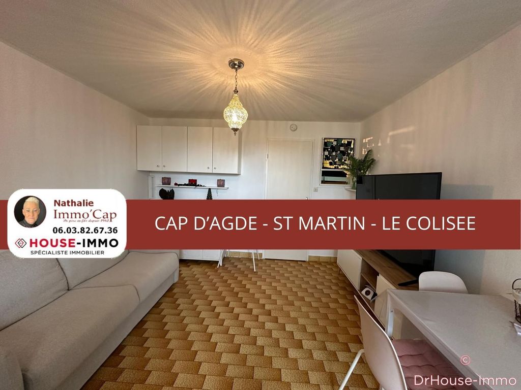 Achat studio à vendre 26 m² - Agde