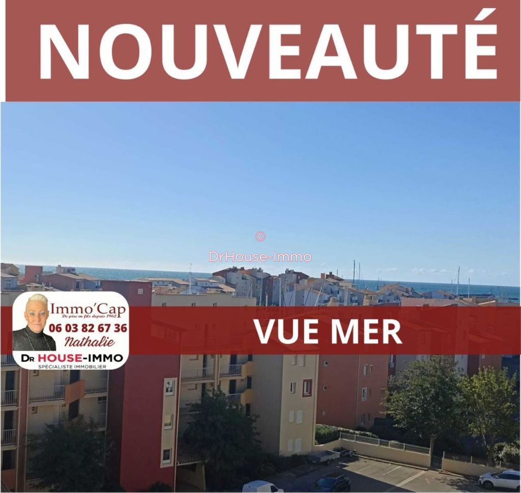 Achat duplex à vendre 2 pièces 53 m² - Agde