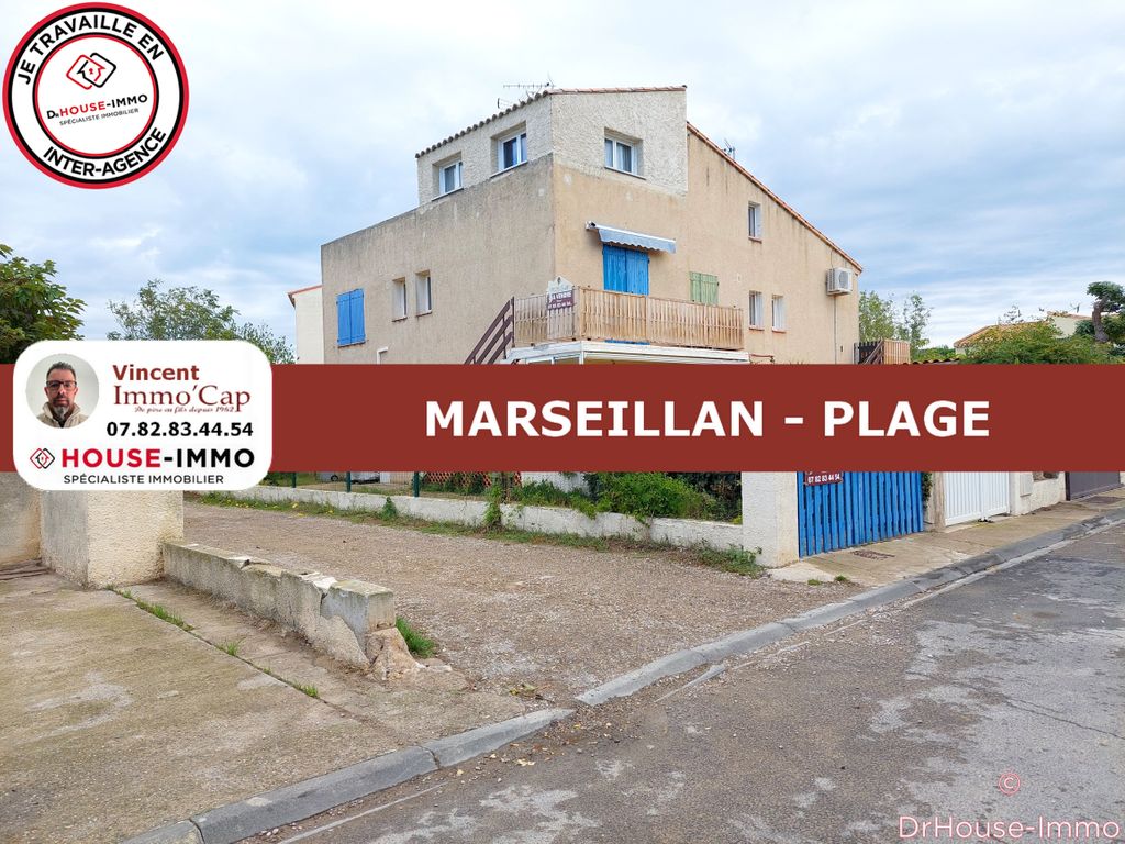 Achat appartement à vendre 2 pièces 32 m² - Marseillan