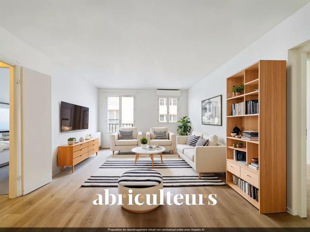 Achat appartement à vendre 3 pièces 64 m² - Paris 11ème arrondissement