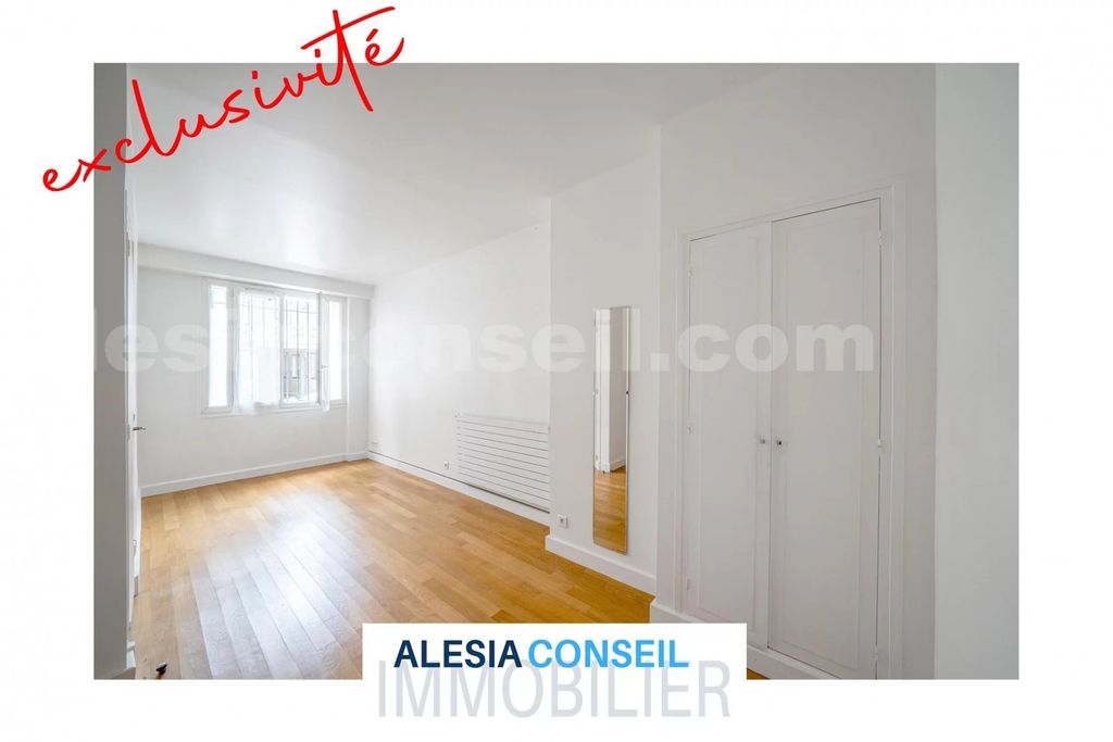 Achat studio à vendre 26 m² - Paris 14ème arrondissement