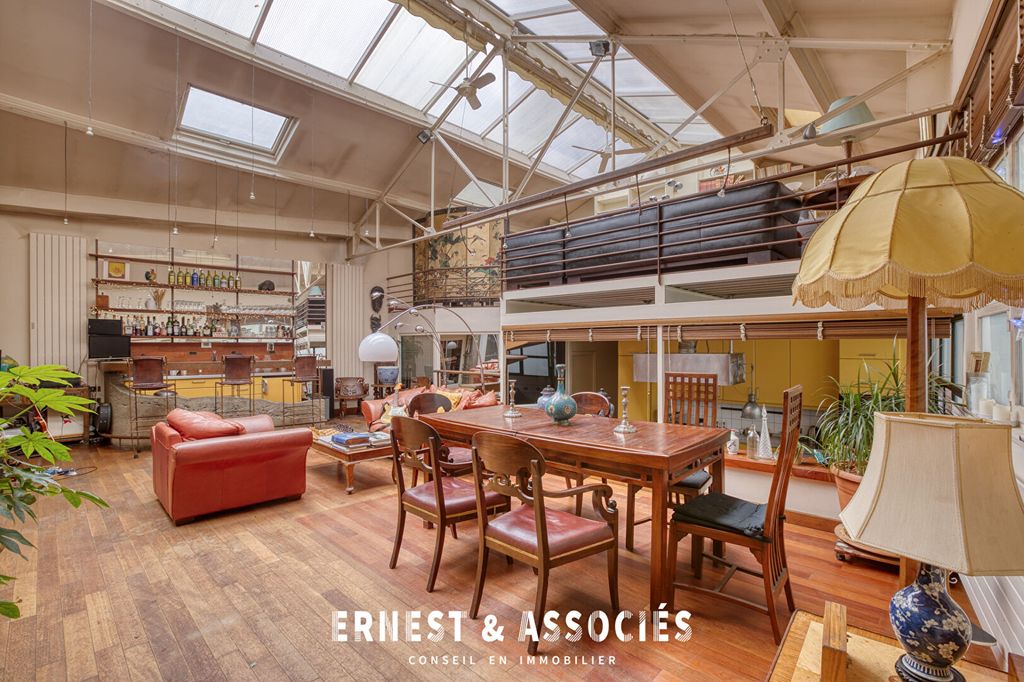 Achat loft à vendre 5 pièces 181 m² - Paris 20ème arrondissement