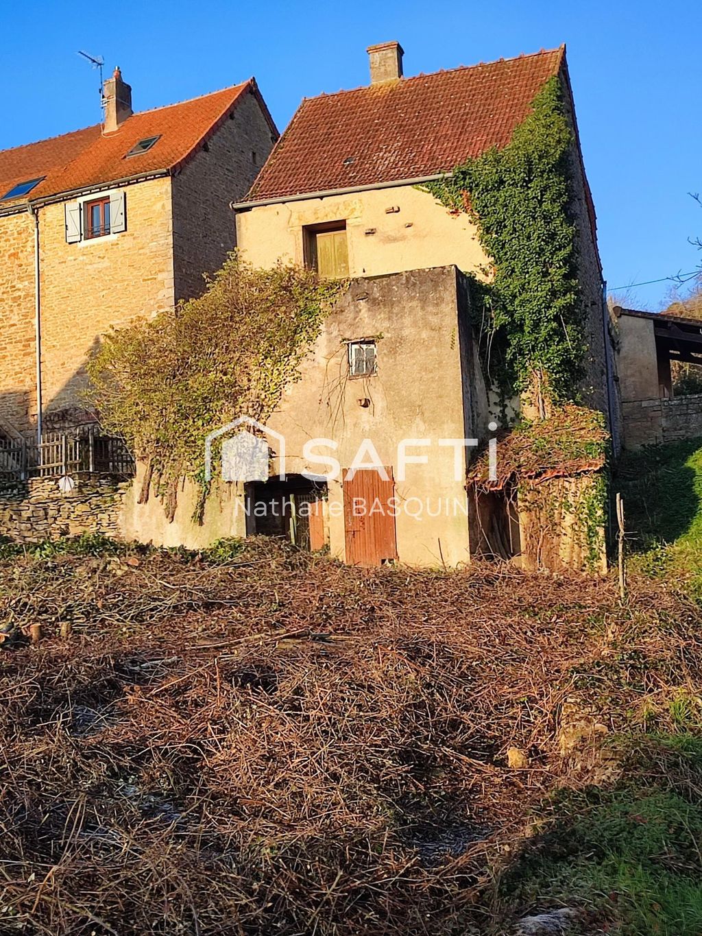 Achat maison à vendre 1 chambre 65 m² - Montagny-lès-Buxy