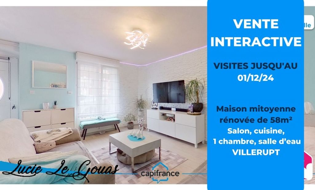 Achat maison à vendre 1 chambre 57 m² - Villerupt