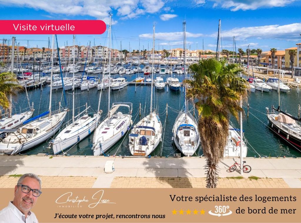 Achat appartement à vendre 2 pièces 33 m² - Leucate