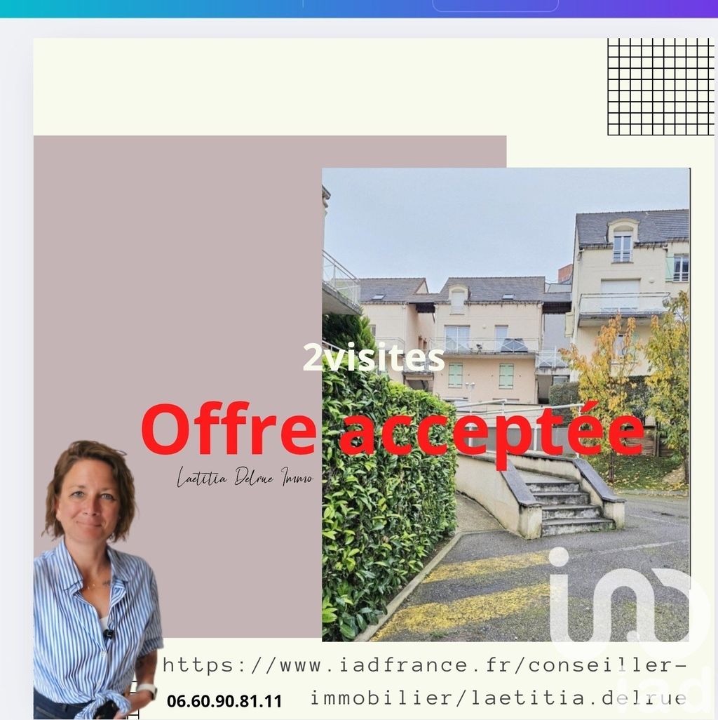 Achat duplex à vendre 3 pièces 65 m² - Dreux