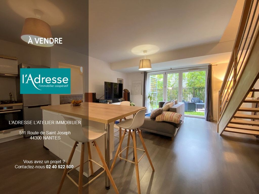 Achat duplex à vendre 4 pièces 80 m² - Nantes