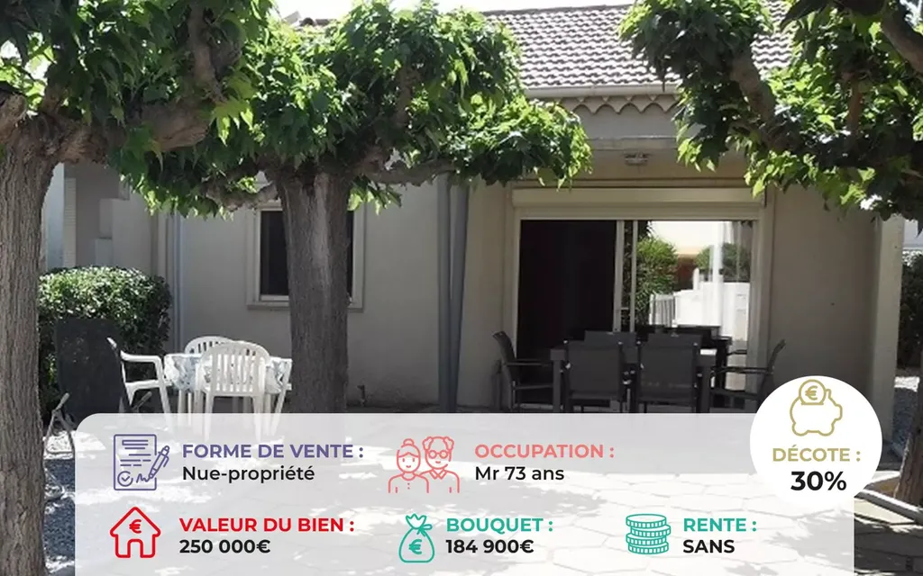 Achat maison à vendre 2 chambres 50 m² - Valras-Plage