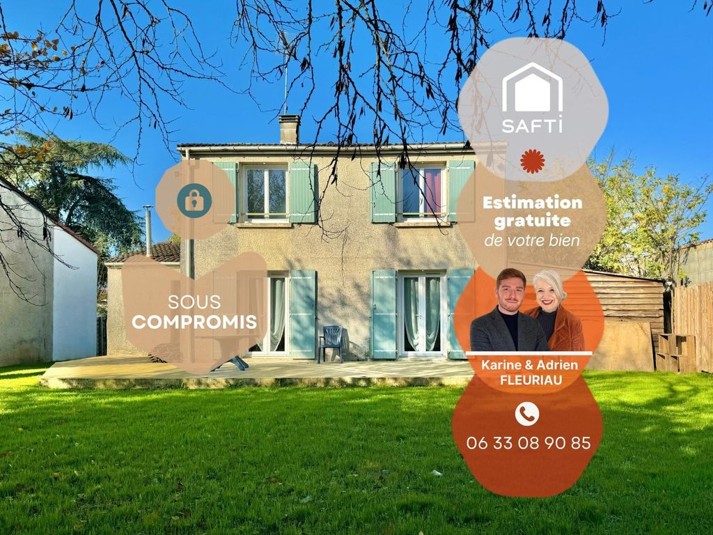 Achat maison à vendre 3 chambres 105 m² - Fontenay-le-Comte